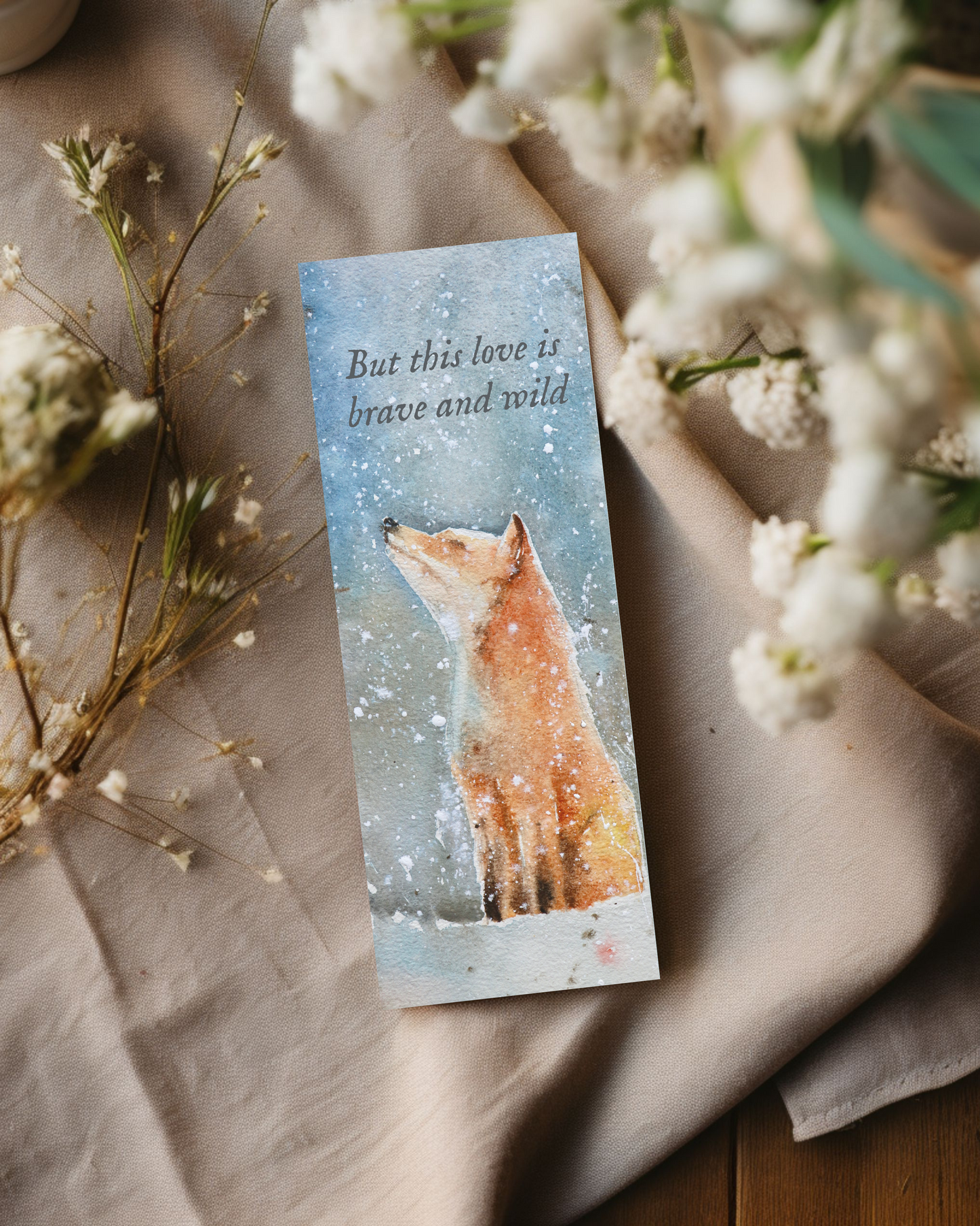 But this love is brave and wild bookmark