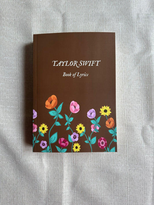 Piano Floral Cover T.S. Lyric Book, Imperfect