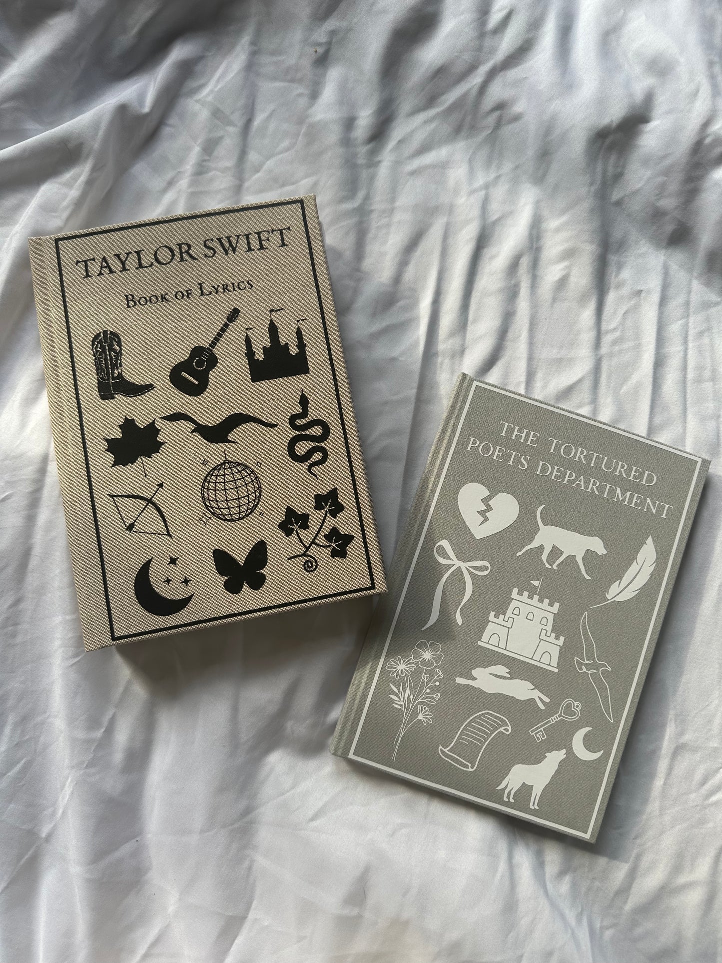Taylor Lyric Book & TTPD Lyric Book Set