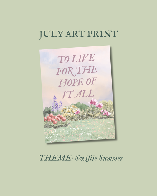 Swiftie Monthly Magic Art Print